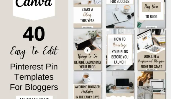 40 Beige Pinterest Templates Made for Bloggers