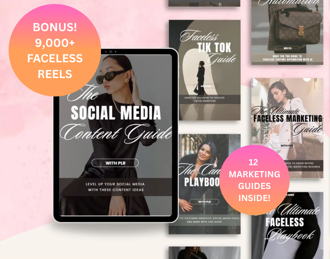 Ultimate Faceless Marketing Bundle