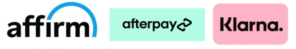 Buy now pay later options