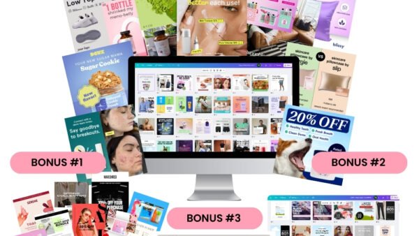 1,500+ High Converting Meta Ad Templates + Bonuses for PLR