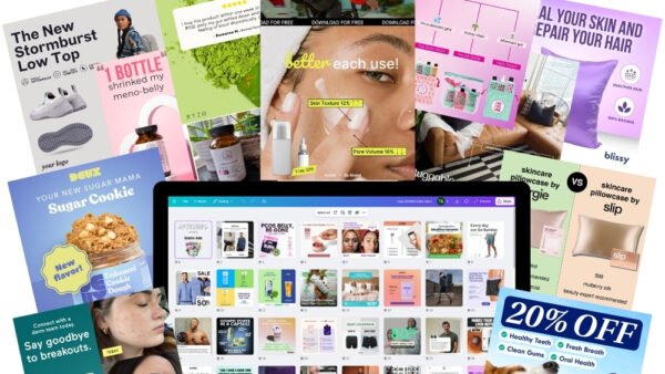 1,500+ High Converting Meta Ad Templates for PLR